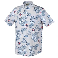 Reyn Spooner Chicago Cubs Kekai Performance Button-Up Top