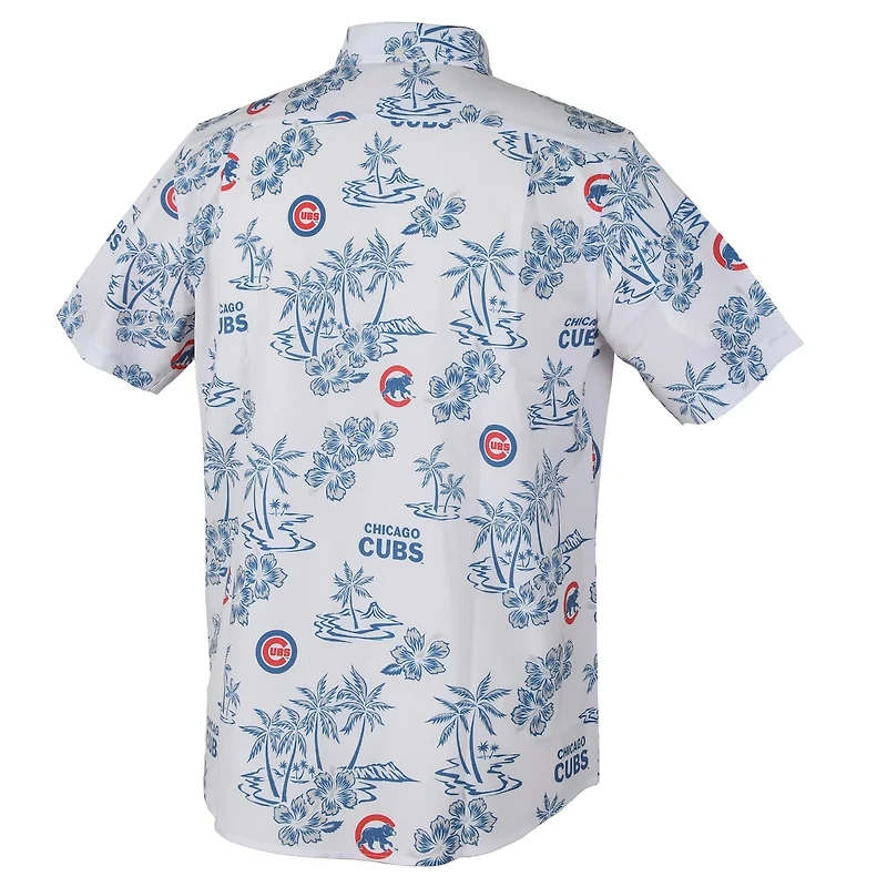 Reyn Spooner Chicago Cubs Kekai Performance Button-Up Top