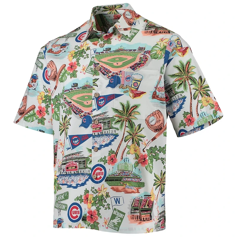 Reyn Spooner Chicago Cubs Scenic Button-Up Shirt