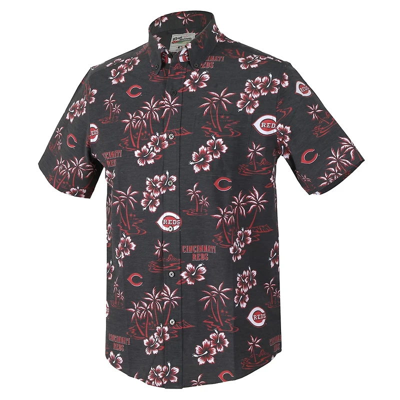 Reyn Spooner Cincinnati Reds Kekai Performance Button-Up Top