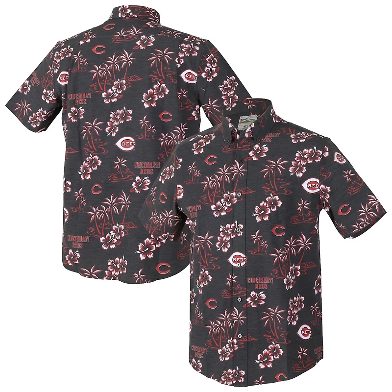 Reyn Spooner Cincinnati Reds Kekai Performance Button-Up Top