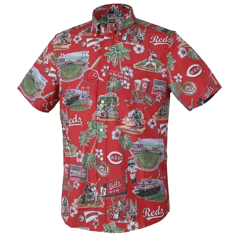 Reyn Spooner Cincinnati s Scenic Tri-Blend Button-Down Shirt