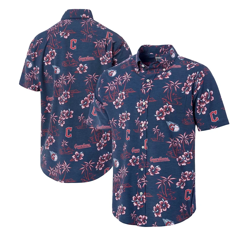 Reyn Spooner Cleveland Guardians Kekai Button-Down Shirt