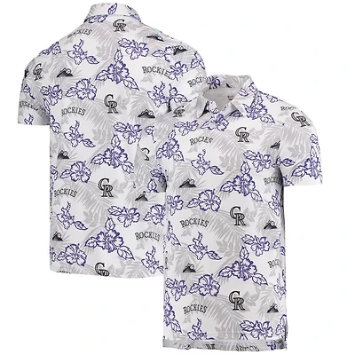 Reyn Spooner Colorado Rockies Performance Polo