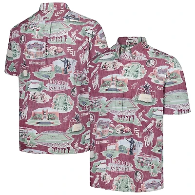 Reyn Spooner Florida State Seminoles Scenic Button-Down Shirt