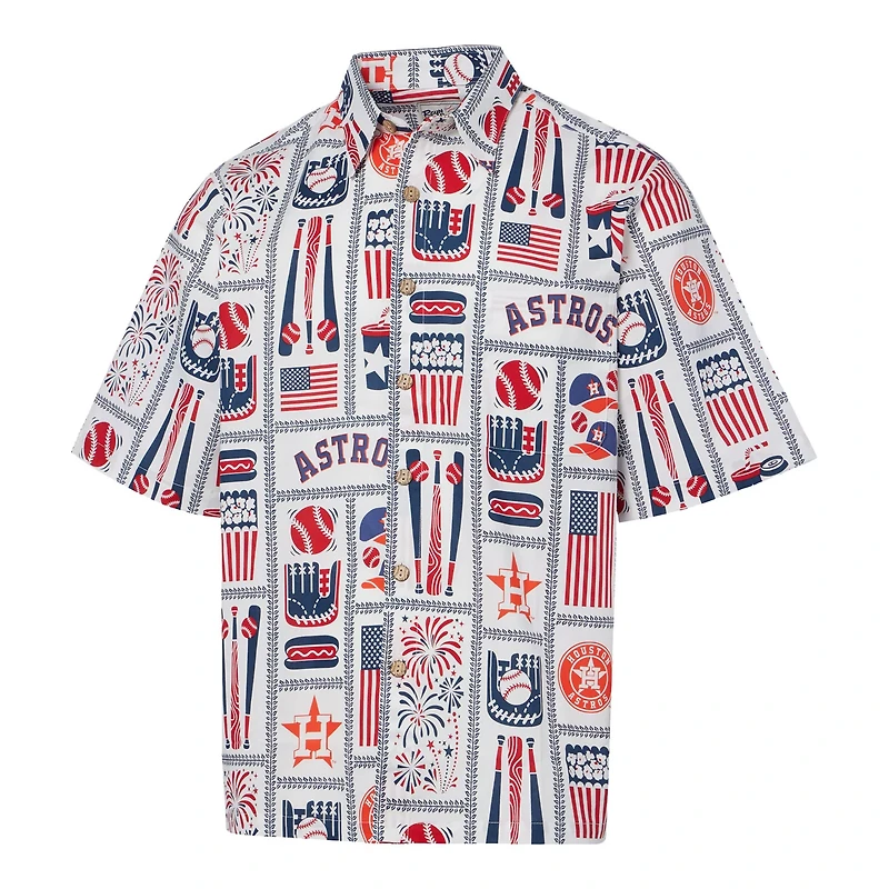 Reyn Spooner Houston Astros Americana Button-Up Shirt