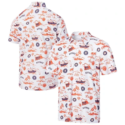 Reyn Spooner Houston Astros Pua Performance Polo