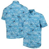 Reyn Spooner Light Tampa Bay Rays Kekai Performance Button-Down Shirt