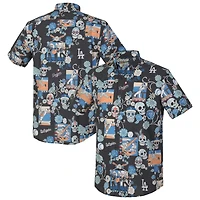 Reyn Spooner Los Angeles Dodgers Da De Muertos Performance Full-Button Aloha Shirt