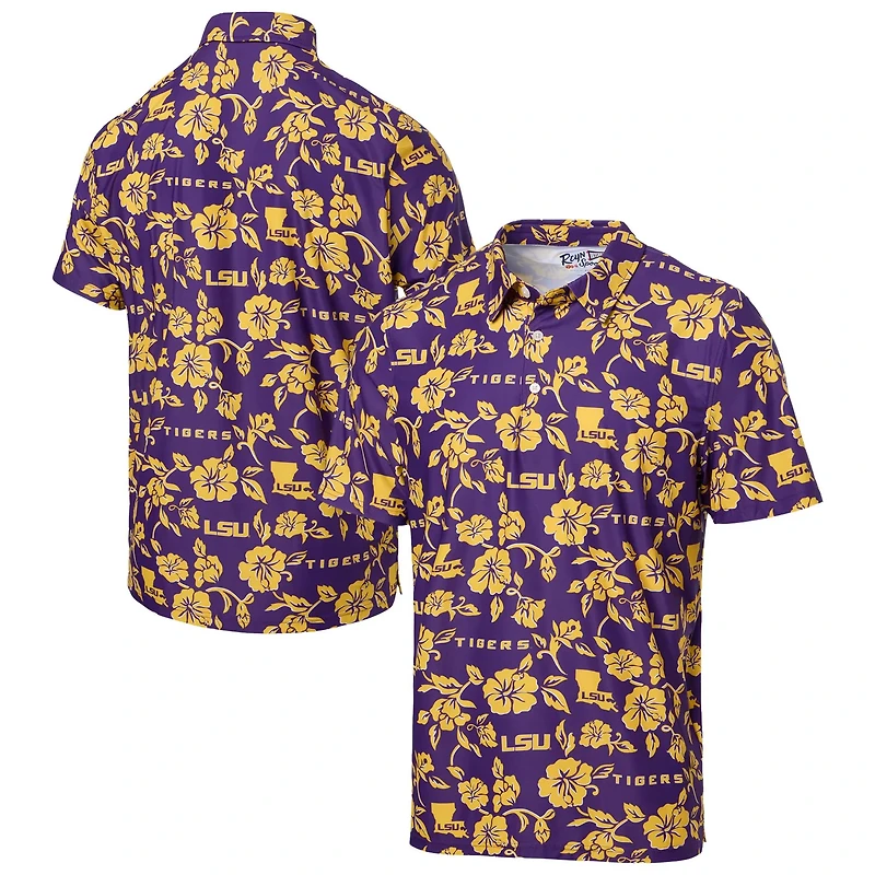 Reyn Spooner LSU Tigers Pua Performance Polo