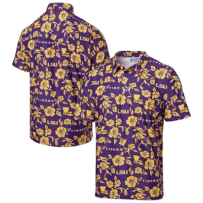 Reyn Spooner LSU Tigers Pua Performance Polo
