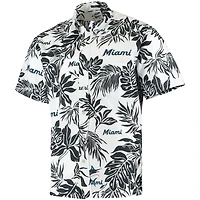 Reyn Spooner Miami Marlins Aloha Button-Down Shirt