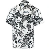Reyn Spooner Miami Marlins Aloha Button-Down Shirt