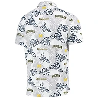 Reyn Spooner Michigan Wolverines Performance Polo