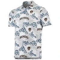 Reyn Spooner Milwaukee Brewers Performance Polo
