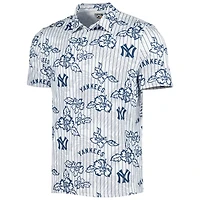 Reyn Spooner New York Yankees Cooperstown Collection Puamana Print Polo