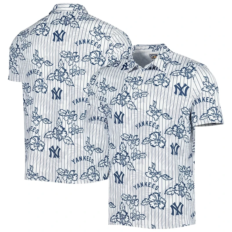 Reyn Spooner New York Yankees Cooperstown Collection Puamana Print Polo