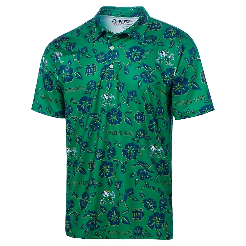 Reyn Spooner Notre Dame Fighting Irish Performance Polo
