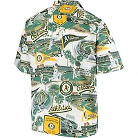 Reyn Spooner Oakland Athletics Scenic Button-Up Shirt