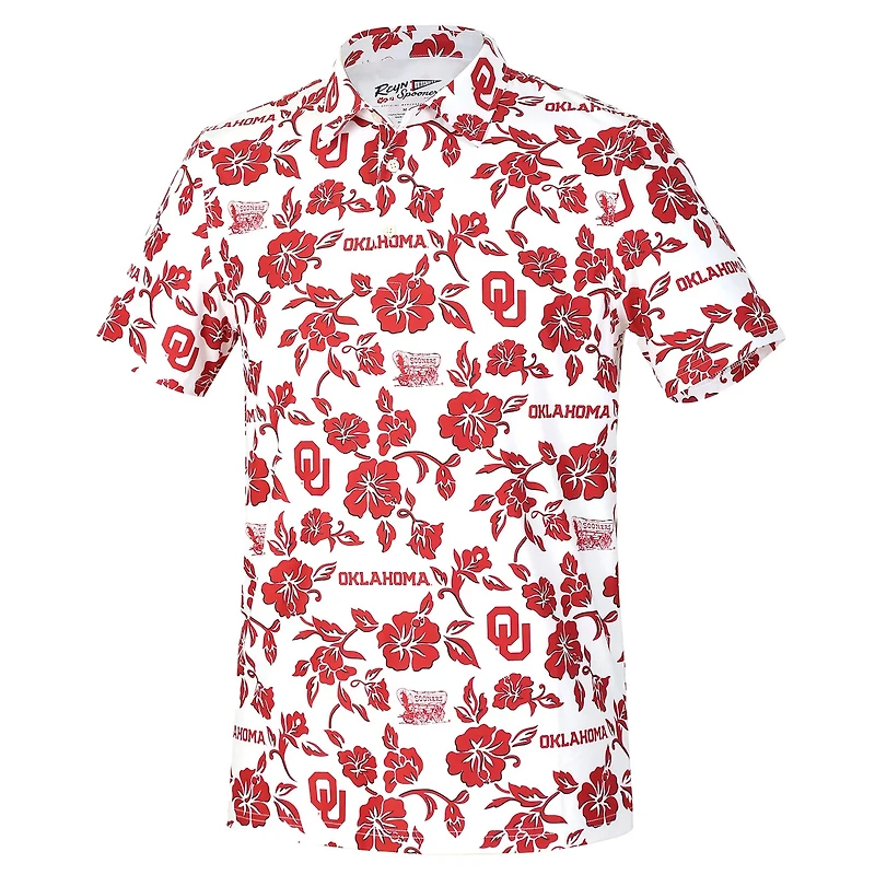Reyn Spooner Oklahoma Sooners Pua Performance Polo
