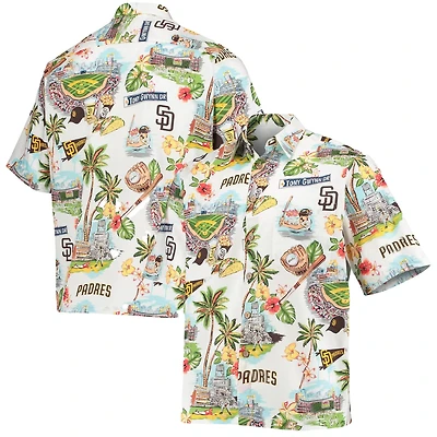 Reyn Spooner San Diego Padres Scenic Logo Button-Up Shirt