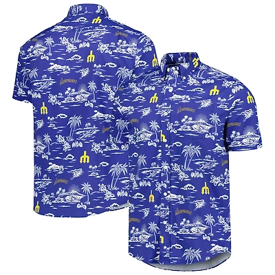 Reyn Spooner Seattle Mariners Kekai Button-Down Shirt