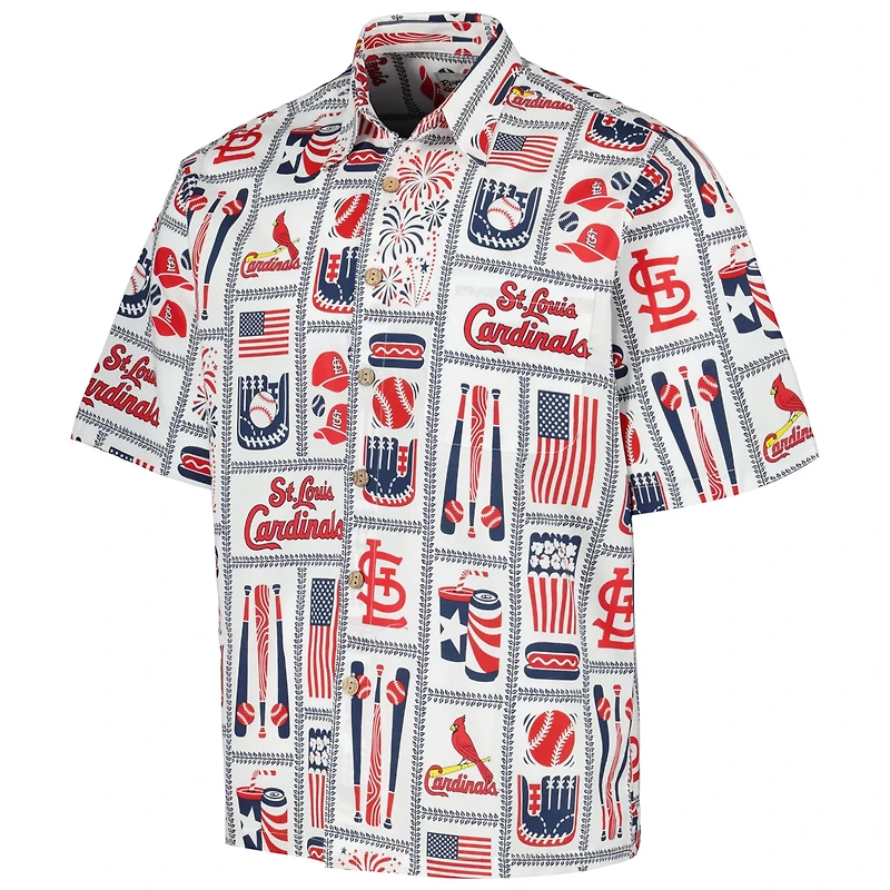 Reyn Spooner St Louis Cardinals Americana Button-Up Shirt