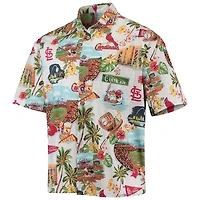 Reyn Spooner St Louis Cardinals Logo Scenic Button-Up Shirt