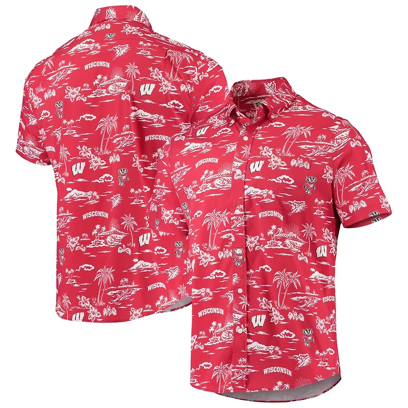 Reyn Spooner Wisconsin Badgers Classic Button-Down Shirt