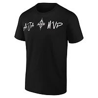 round21 A'ja Wilson Las Vegas Aces Player Signature Name  Number T-Shirt