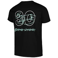round21 Breanna Stewart New York Liberty Player Signature Name  Number T-Shirt