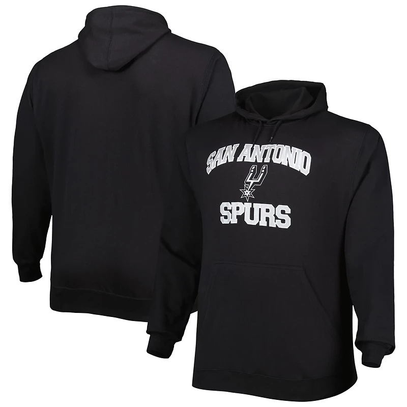 San Antonio Spurs Big  Tall Heart Soul Pullover Hoodie