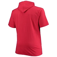 Scarlet Nebraska Huskers Big  Tall Team Hoodie T-Shirt