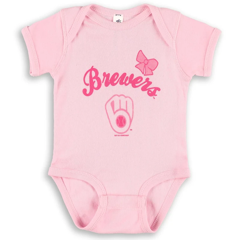 Soft as a Grape /Purple Milwaukee Brewers Rookie Creeper 3-Pack