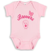 Soft as a Grape /Purple Milwaukee Brewers Rookie Creeper 3-Pack