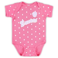 Soft as a Grape /Purple Milwaukee Brewers Rookie Creeper 3-Pack