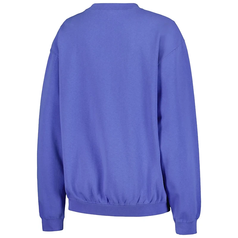 Soft as a Grape Chicago Cubs Pigment Dye Pullover Sweatshirt