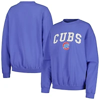 Soft as a Grape Chicago Cubs Pigment Dye Pullover Sweatshirt