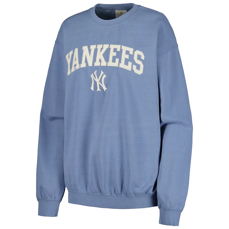 Soft as a Grape New York Yankees Pigment Dye Pullover Sweatshirt