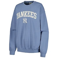 Soft as a Grape New York Yankees Pigment Dye Pullover Sweatshirt