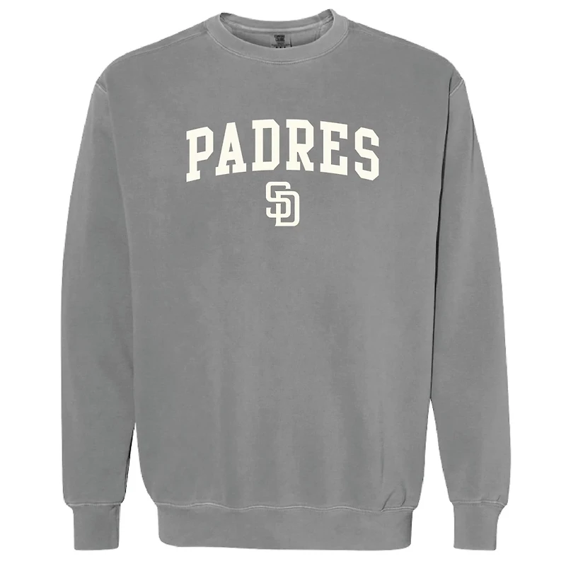 Soft as a Grape San Diego Padres Pigment Dye Pullover Sweatshirt