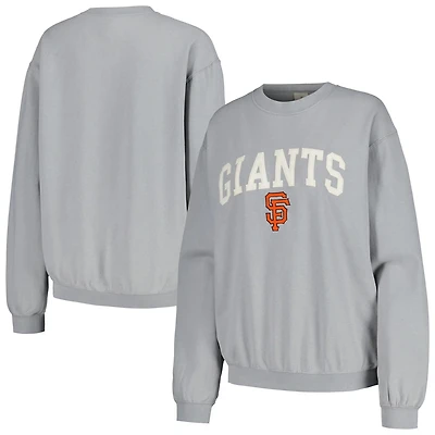 Soft as a Grape San Francisco Giants Pigment Dye Pullover Sweatshirt