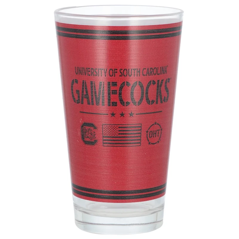 South Carolina Gamecocks 16oz OHT Military Appreciation Pint Glass