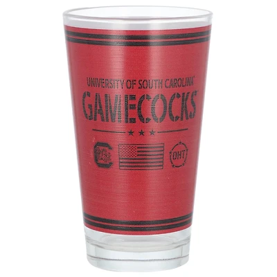 South Carolina Gamecocks 16oz OHT Military Appreciation Pint Glass