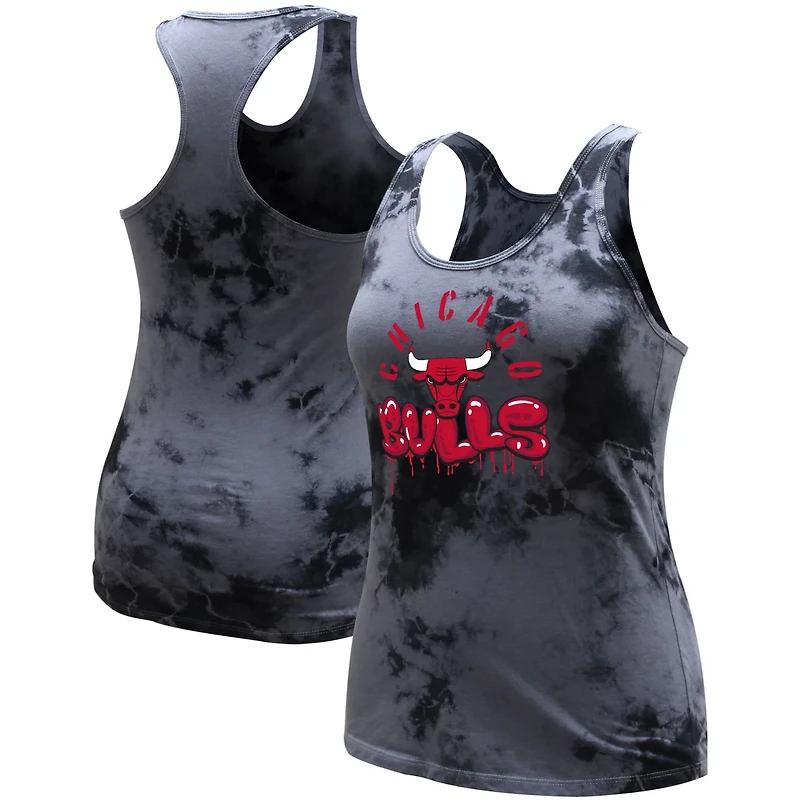 Stadium Essentials Chicago Bulls Street Art Dark Crystal Washed Tank Top