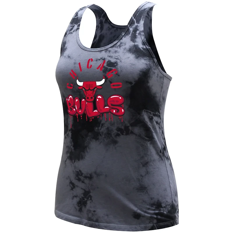 Stadium Essentials Chicago Bulls Street Art Dark Crystal Washed Tank Top