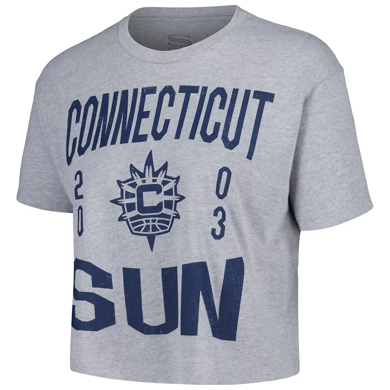 Stadium Essentials Connecticut Sun City Year Cropped T-Shirt