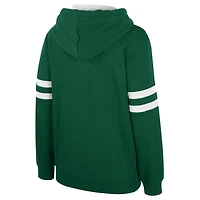 Stadium Essentials Hunter Milwaukee Bucks Road Game Pullover Hoodie