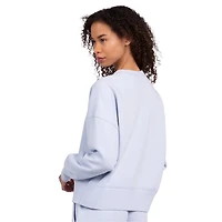 Starter Light Chicago Cubs Pastels Boxy Fleece Sweatshirt