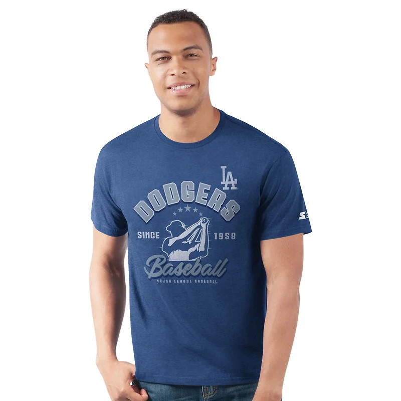 Starter Los Angeles Dodgers Prime Time Batter T-Shirt